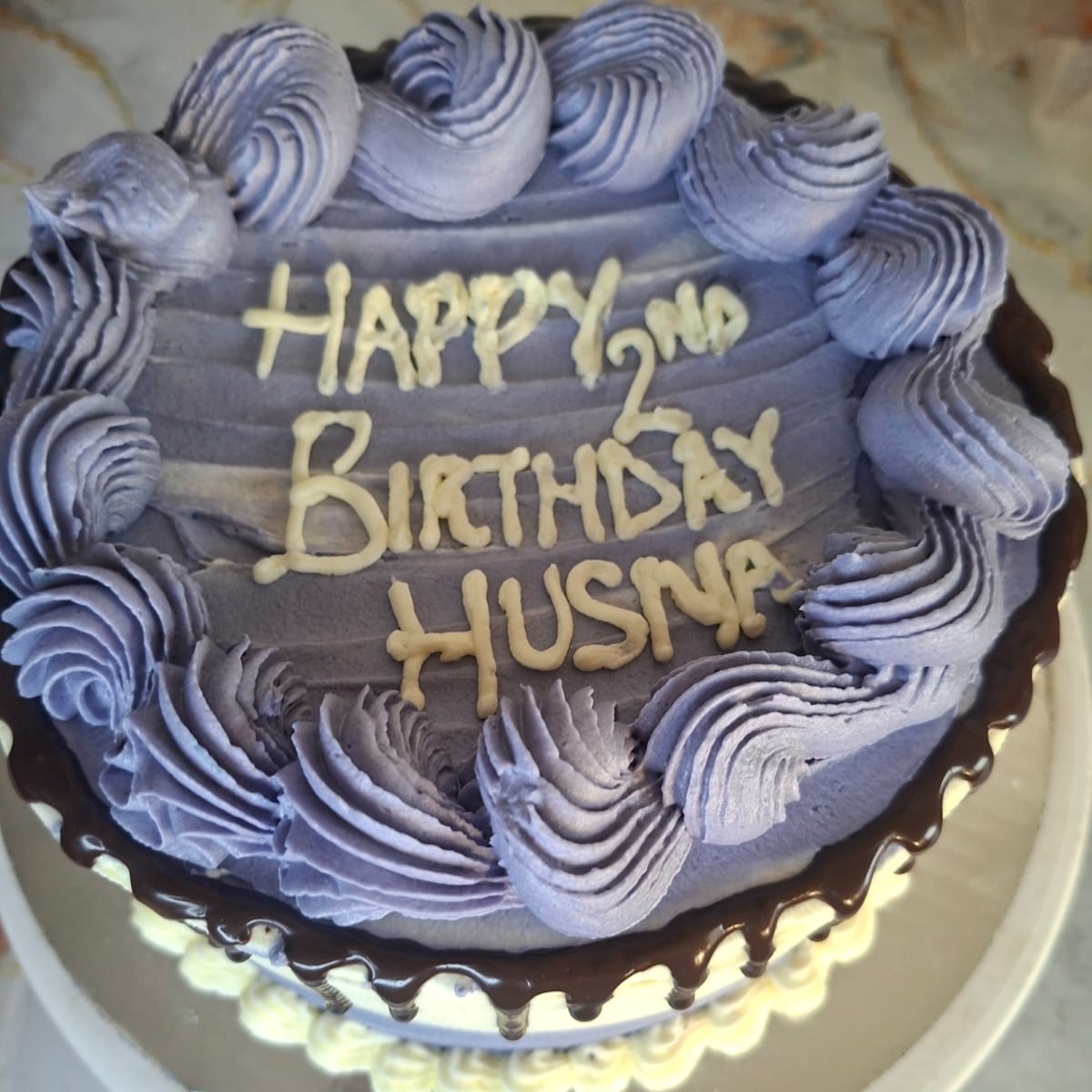 Decorated cake